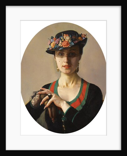 Portrait of a Lady, 1936 by Konstantin Andreyevich Somov