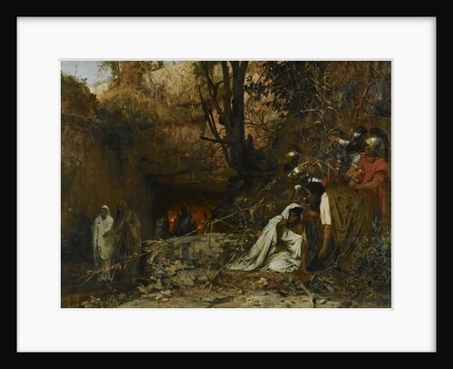 Christian persecutors at the entrance to the catacombs, 1874 by Henryk Siemiradzki