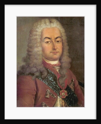 Portrait of Count Semyon Andreyevich Saltykov, 18th century by Anonymous