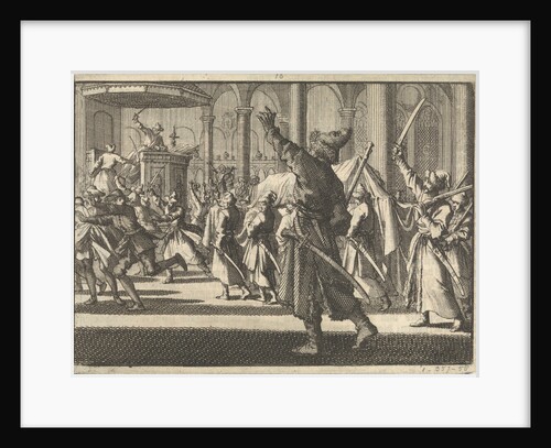 The Poles in the Riddarholm Church in Stockholm, 1698 by Pieter van der Aa