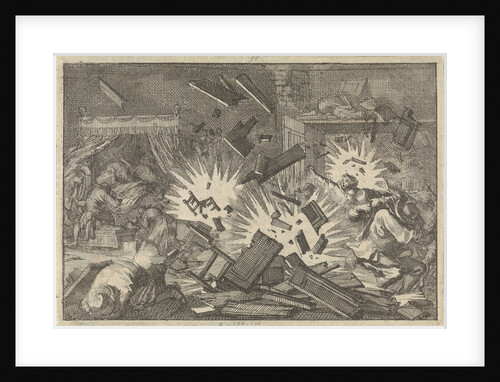 The Siege of Riga by the Russian Army under Tsar Alexei Mikhailovich in 1656, 1698 by Pieter van der Aa