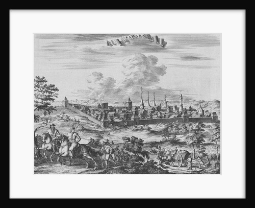 View of Samara, 1710 by Pieter van der Aa