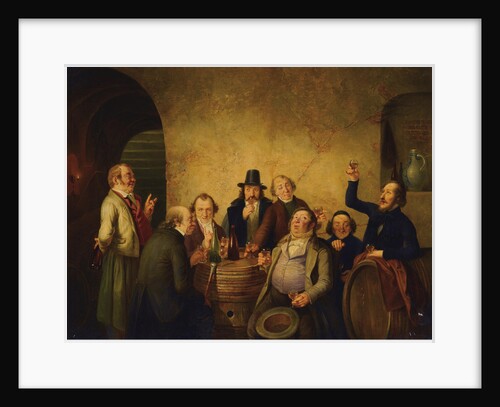 Winetasting by Johann Peter Hasenclever