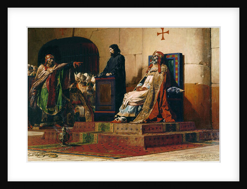 Pope Formosus and Stephen VII, 1870 by Jean-Paul Laurens