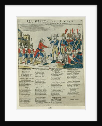 The Treaty of Pressburg, 1805 by Anonymous