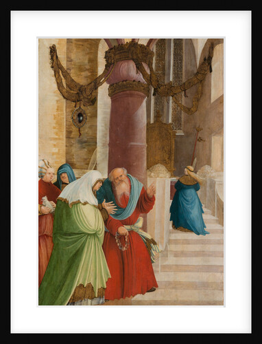 The Entry of the Most Holy Theotokos into the Temple, ca 1509-1510 by Master of Pulkau