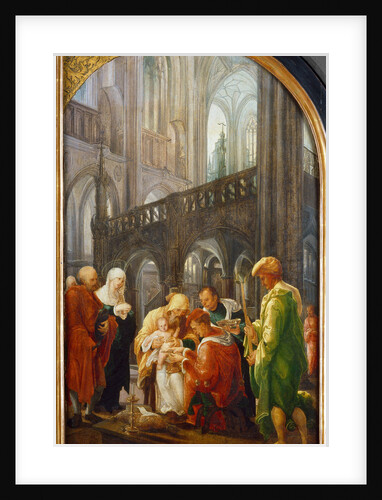 The circumcision of Christ, 1521 by Wolf Huber