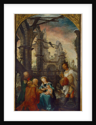The Adoration of the Magi, 1521 by Wolf Huber