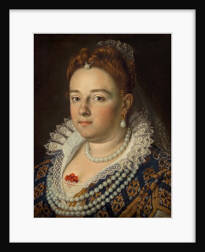 Portrait of Bianca Cappello, Grand Duchess of Tuscany, 1585-1586 by Scipione Pulzone