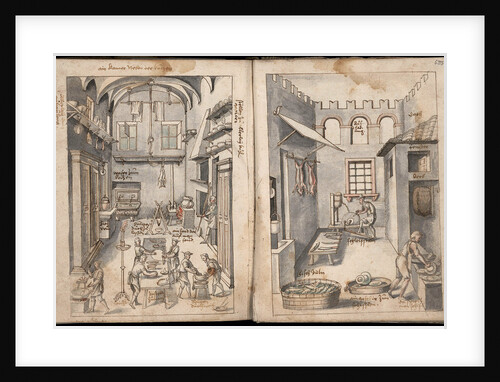 Cookbook Opera, 1570 by Bartolomeo Scappi