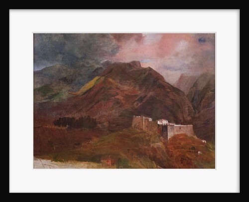 The Peak Fort on the island of Madeira, 1849-1850 by Karl Pavlovich Briullov