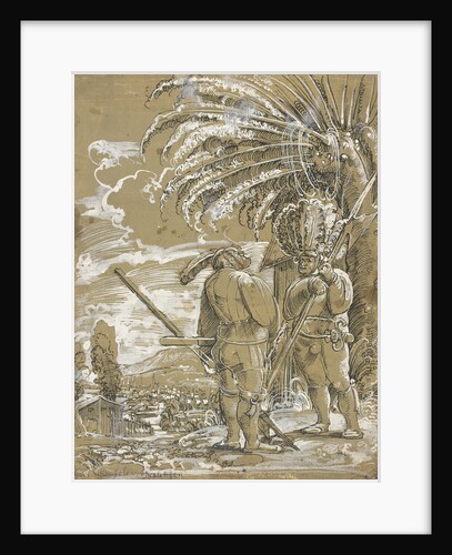 Two Landsknechts, c. 1520 by Anonymous