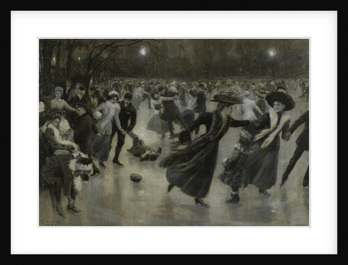 Party on the Ice, 1909 by Wilhelm Gause