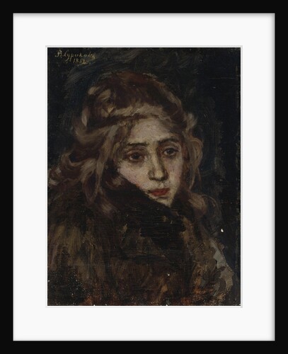 Princess Maria Alexandrovna Menshikova. Study for Menshikov in Berezov, 1882 by Vasili Ivanovich Surikov