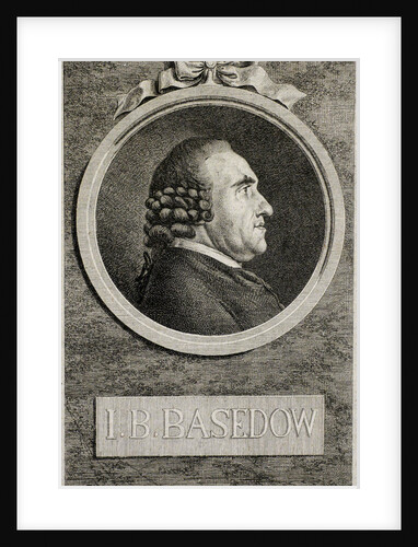 Johann Bernhard Basedow, 1773 by Daniel Nikolaus Chodowiecki
