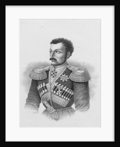 Portrait of of the major general Nikolay Sleptsov (1815?1851), 1877 by Anonymous