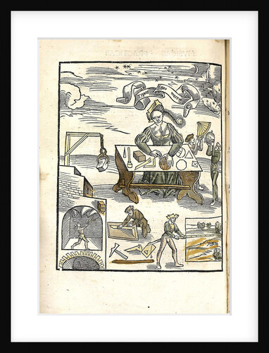 Margarita Philosophica. Geometry, 1504 by Gregor Reisch