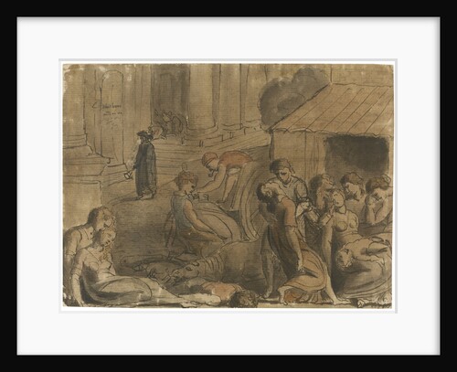 Great Plague of London, c. 1779 by William Blake