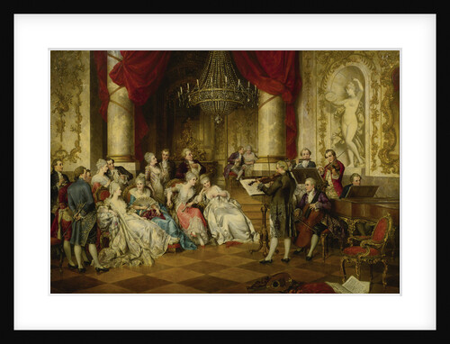 The Recital by Carl Schweninger the Younger