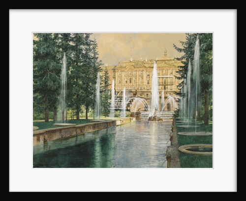 Peterhof, 1898 by Franz Kopallik