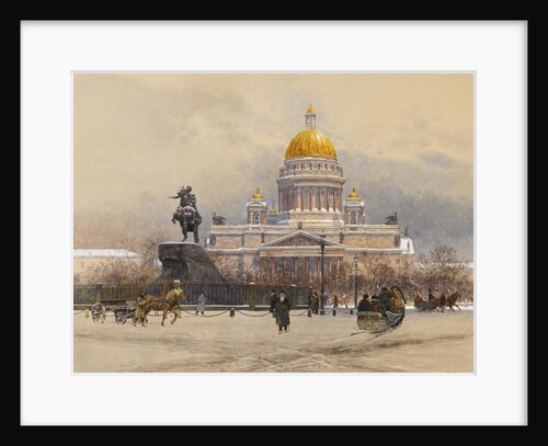 Saint Isaacs Cathedral, 1898 by Franz Kopallik