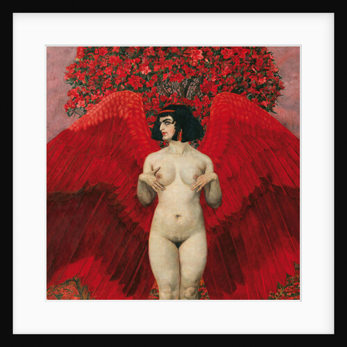 Red Angel, 1902 by Karl Mediz