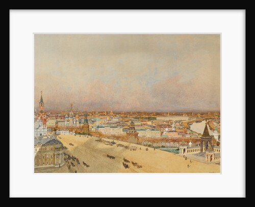 View of Moscow, 1898 by Franz Kopallik