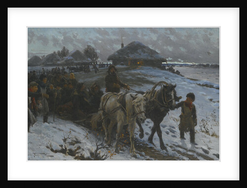 Leaving For The Hunt, 1915 by Alexander Vladimirovich Makovsky