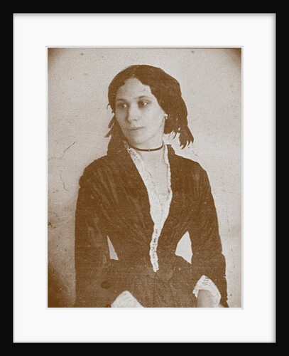 Elena Alexandrovna Denisyeva, ca 1860 by Anonymous