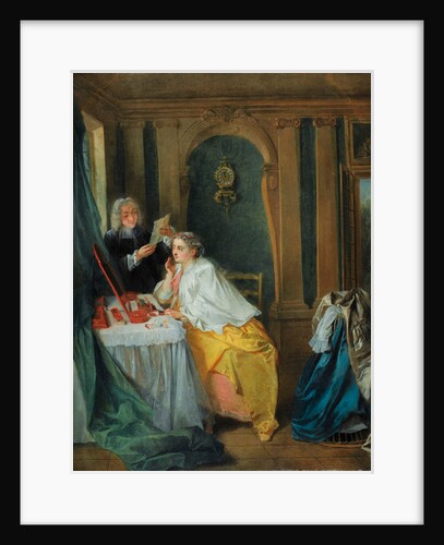 Madame Geoffrin at her toilet by Nicolas Lancret