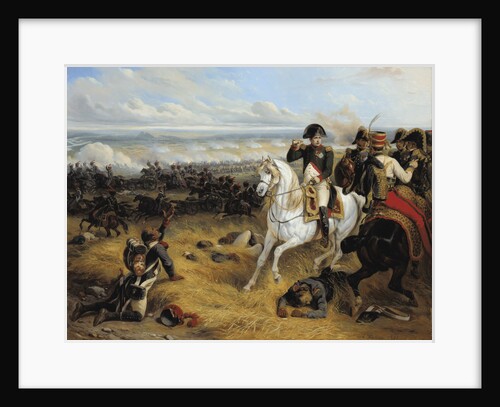 Napoleon in the Battle of Wagram, 1841 by Hippolyte Bellangé