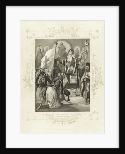 The Metropolitan Germanos raising the banner of freedom by Peter von Hess