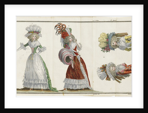 Cabinet des Modes, ou les Modes nouvelles, 1786-1788 by Anonymous