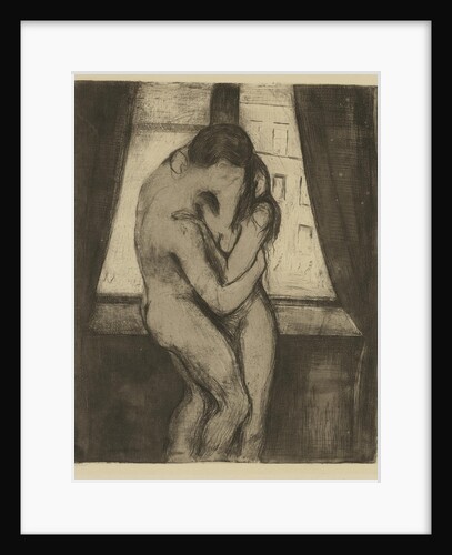 The Kiss, 1895 by Edvard Munch