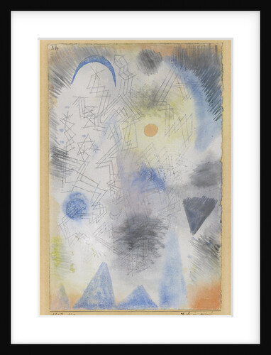 Targets in the fog, 1917 by Paul Klee