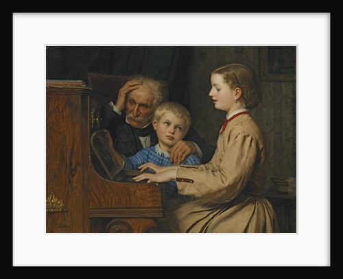 Song of the Homeland, 1874 by Albert Anker