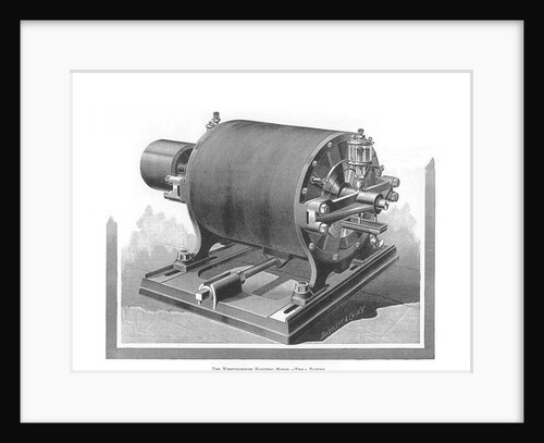 The Westinghouse Alternating Current Motor by Nikola Tesla, 1888-1889 by Anonymous