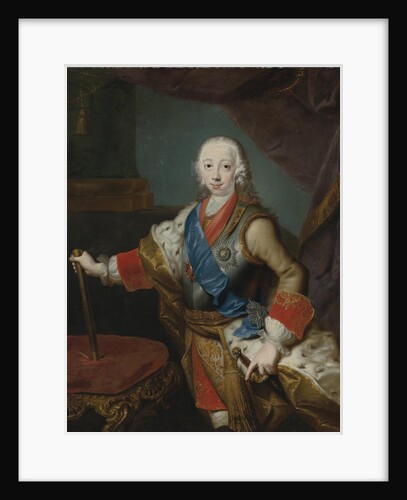 Portrait of the Tsar Peter III of Russia by Georg-Christoph Grooth