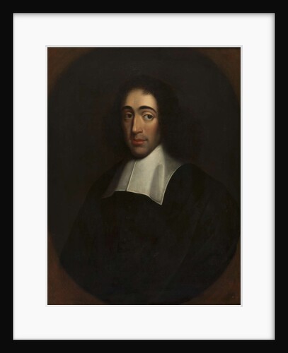 Portrait of Baruch Spinoza, Last quarter of 17th century by Anonymous