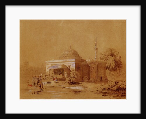 Project of the Turkish Bath pavilion in Catherine Park of Tsarskoye Selo, c. 1850 by Ippolit Antonovich Monighetti