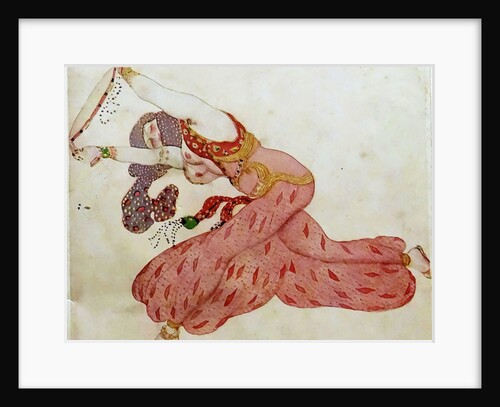 Almee. Costume design for the ballet Sheherazade by N. Rimsky-Korsakov, 1910 by Léon Bakst