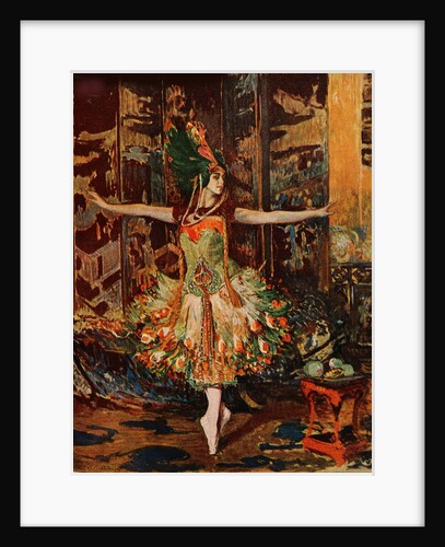 Tamara Karsavina. Cover of the Jugend Magazine, 1914 by Jaques-Èmile Blanche