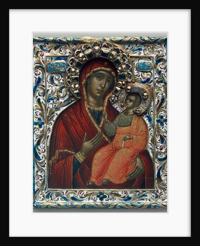 The Theotokos of Tikhvin, End of 17th century by Russian icon