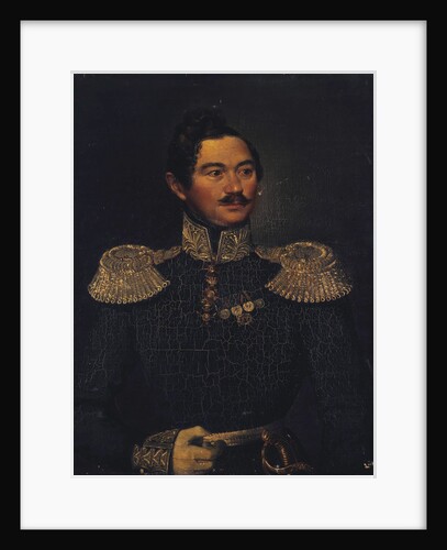 Portrait of general Ivan Alexeyevich Orlov, 1835 by Pimen Nikitich Orlov