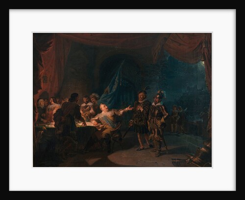 Gustav II Adolf of Sweden in Würzburg by Robert Wilhelm Ekman