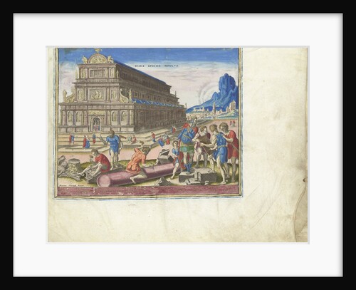 The Temple of Diana at Ephesus by Philipp Galle