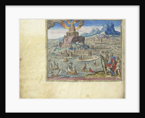 The Lighthouse at Alexandria by Philipp Galle