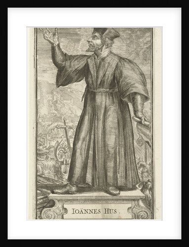 Portrait of John Hus, 1701 by Romeyn de Hooghe