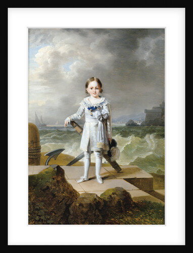 Portrait of Prince Napoléon Louis Bonaparte, c. 1810 by François-Joseph Kinson
