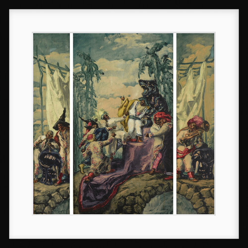 Summer - Africa (Triptych), 1917-1918 by José María Sert